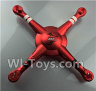 Wltoys Q222K Q222G Parts-03 Upper Bottom shell cover-Red,Wltoys Q222K Q222G RC Drone Spare parts,Q222K RC Quadcopter Accessories,Q222G headless mode Replacement parts